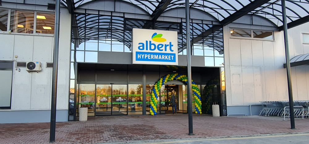 Modernizovaný hypermarket Albert ve Frýdku - Místku