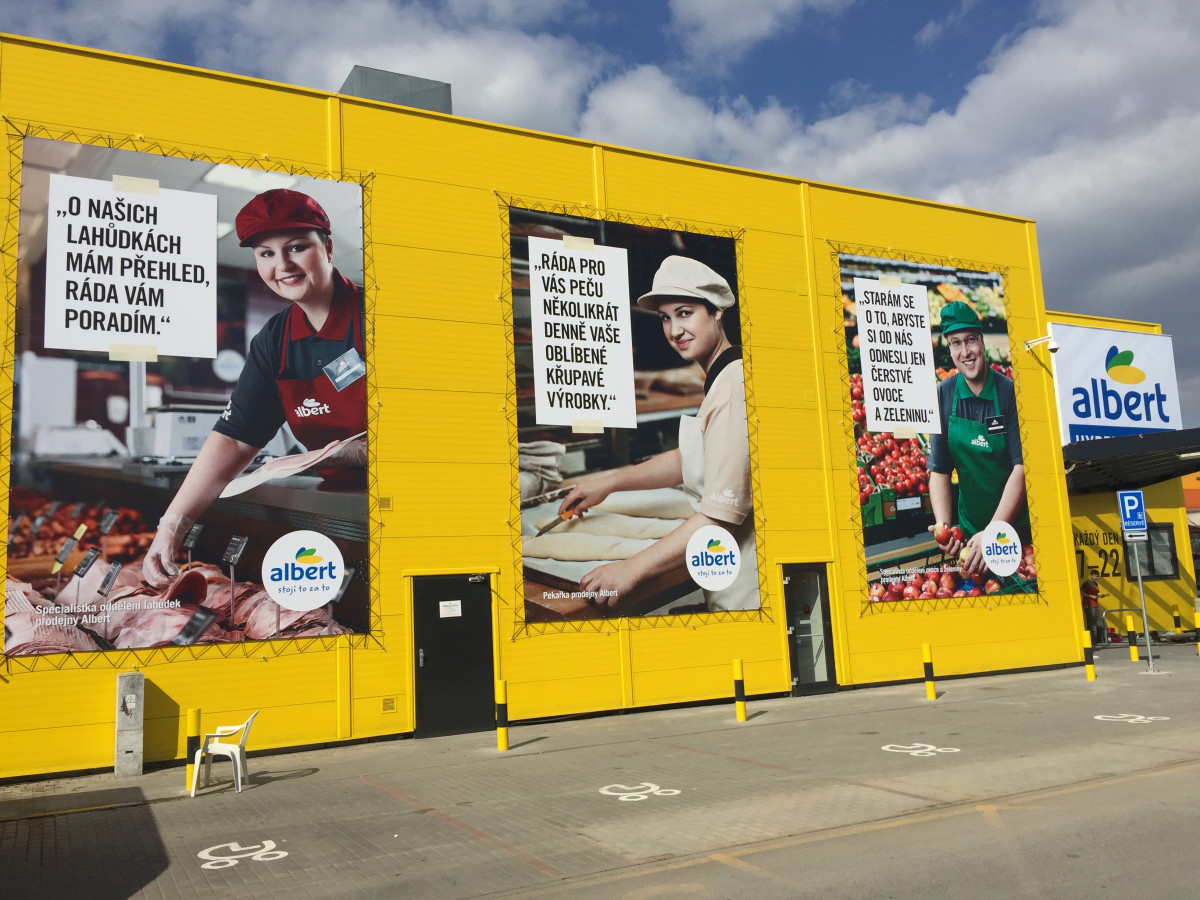 Remodeling of Albert Hypermarket in Hodonin