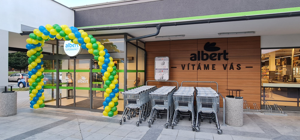 Nový supermarket Albert ve Zlíně